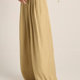 Gianna Acetate Pant - Gold