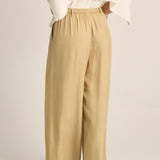 Gianna Acetate Pant - Gold