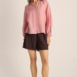 Lani Shirred Blouse