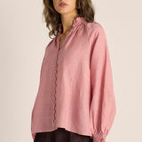 Lani Shirred Blouse