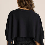 Kora Cape Top - Black
