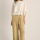 Kora Cape Top - Cream