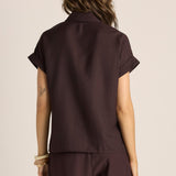 Bronte Embroidered Tie Shirt