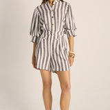 Saskia Stripe Short
