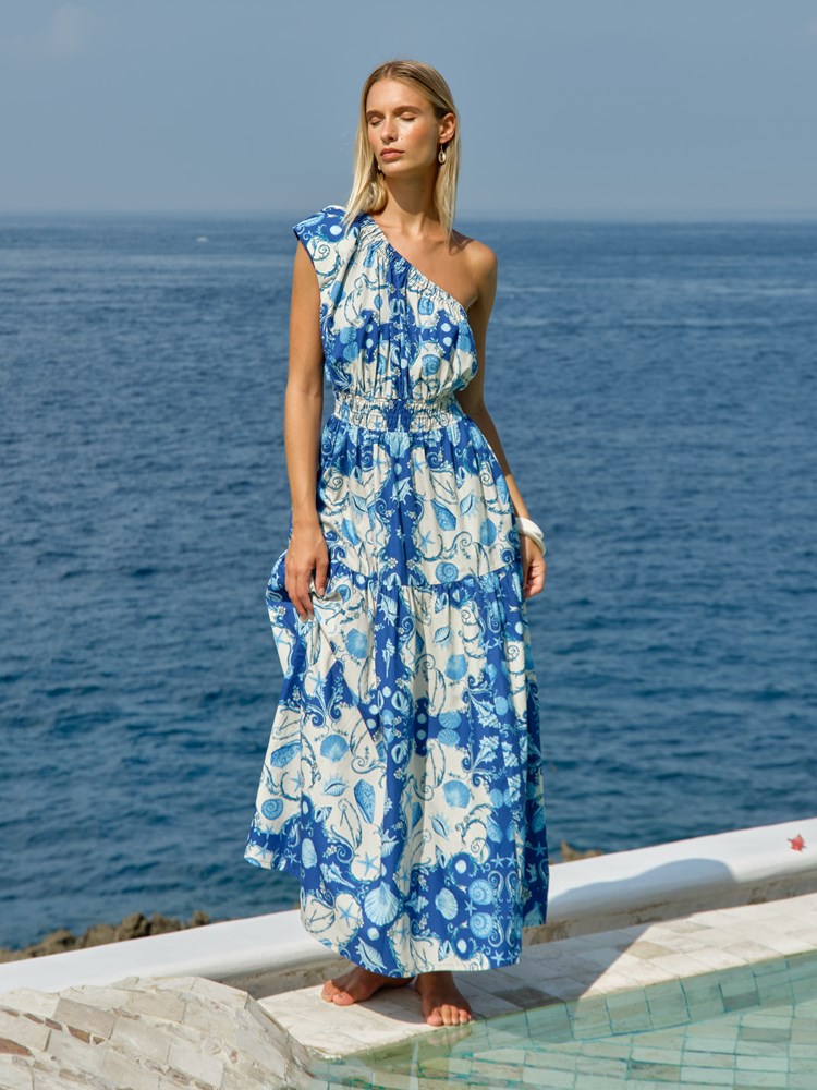 Seraphina Maxi Dress in Oceania | Fate + Becker