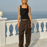 Esti Balloon Jogger in Black | Fate + Becker