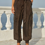 Esti Balloon Jogger in Black | Fate + Becker - view 2