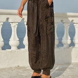 Esti Balloon Jogger in Black | Fate + Becker - view 3
