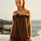 Mireya Tank in Cinnamon | Fate + Becker - view 2