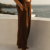 Mireya Balloon Pant in Cinnamon | Fate + Becker - view 3