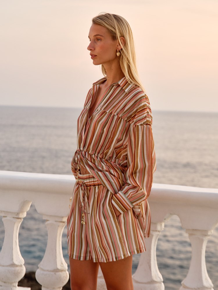 Ottilie Short in Sandbar Stripe | Fate + Becker