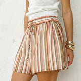 Ottilie Short in Sandbar Stripe | Fate + Becker - view 3