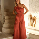 Seraphina Maxi Dress in Red Clay | Fate + Becker