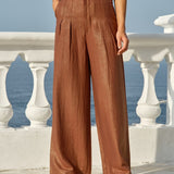 Arlette Pant in Bronze | Fate + Becker
