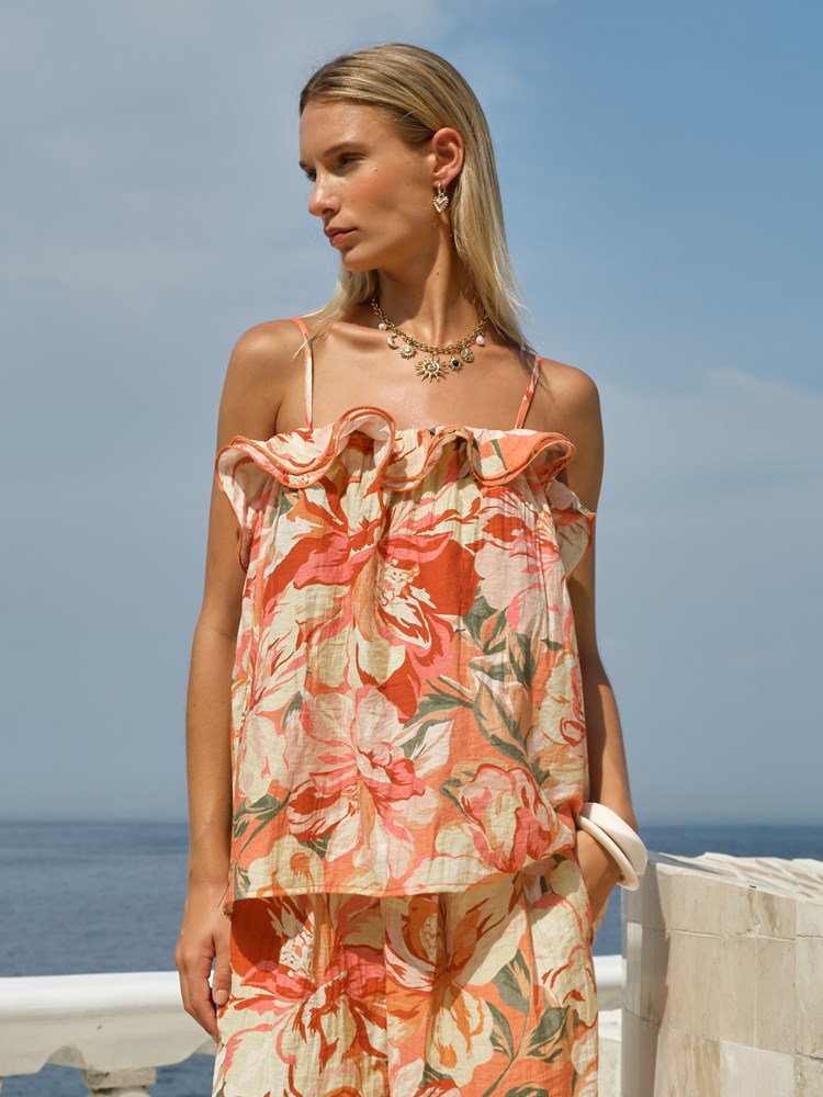 Mireya Tank in Petal | Fate + Becker - view 2