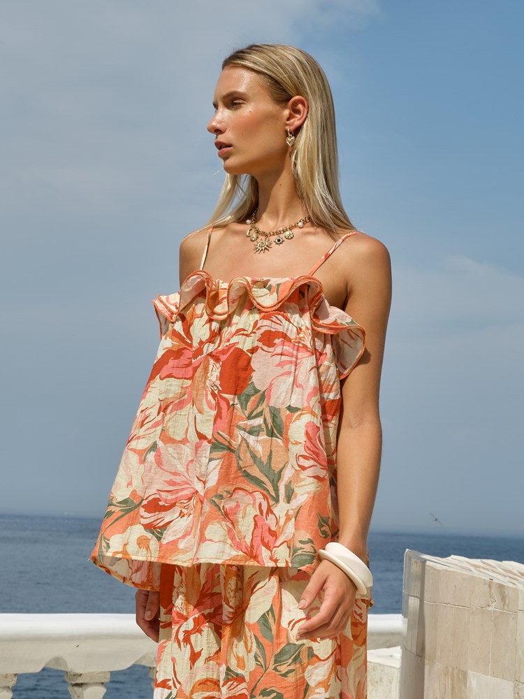 Mireya Tank in Petal | Fate + Becker - view 3