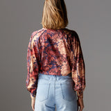 Berry Kiss Blouse - Floral