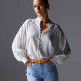 Berry Kiss Blouse - Ivory