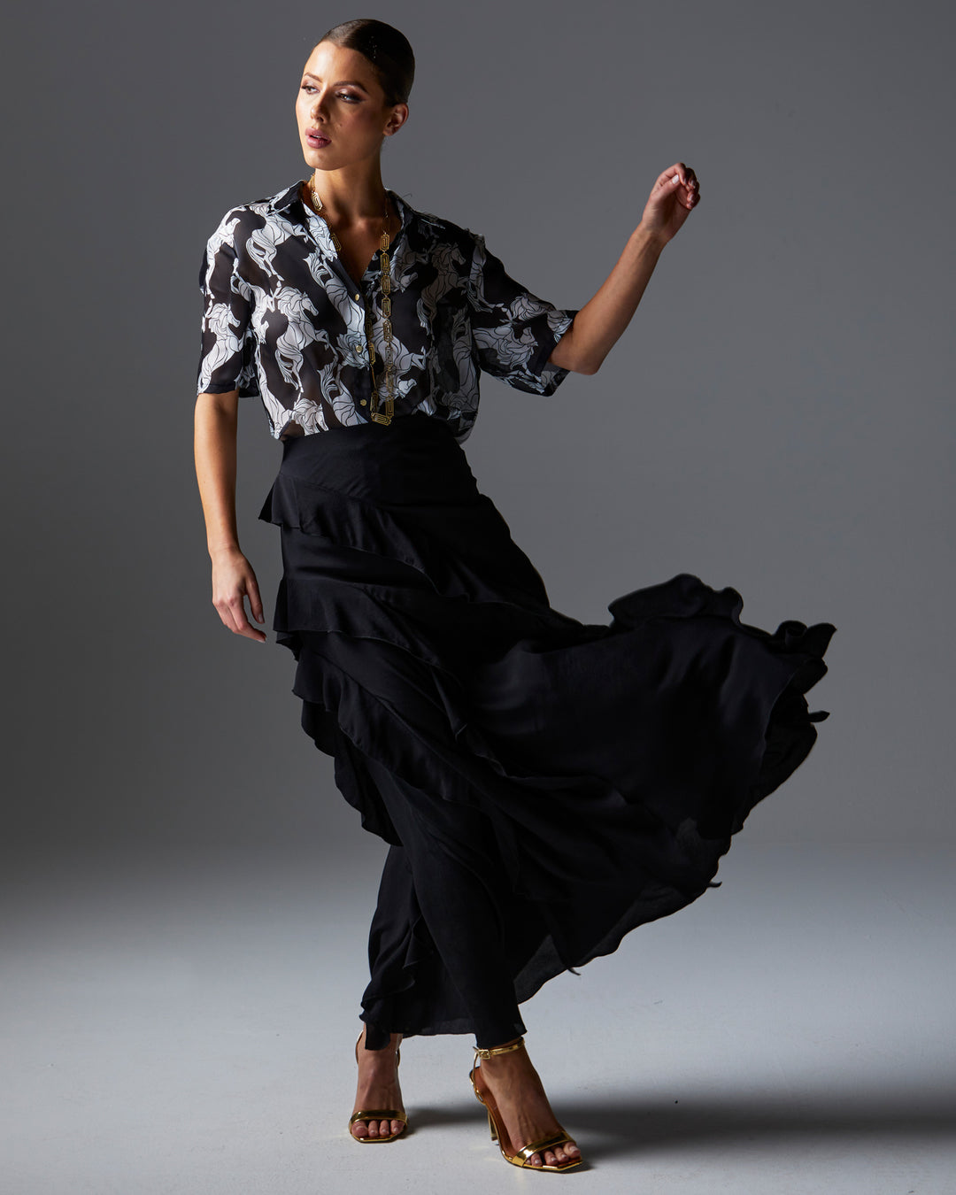 Reverie Leather Skirt - Fate & Becker