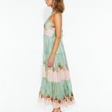 Hollyhock Maxi Dress - Floral Eye