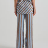 Grounded Pant - Blue/Tobacco Stripe