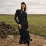 Sora Studded Dress - Black