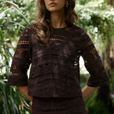 Gaia Lace Top