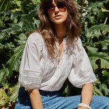 Freya Lace Trim Blouse
