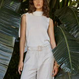 Kora Cape Top - Cream