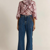 Niamh Denim Pant - Mid Blue