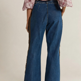 Niamh Denim Pant - Mid Blue