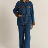 Niamh Denim Pant - Mid Blue