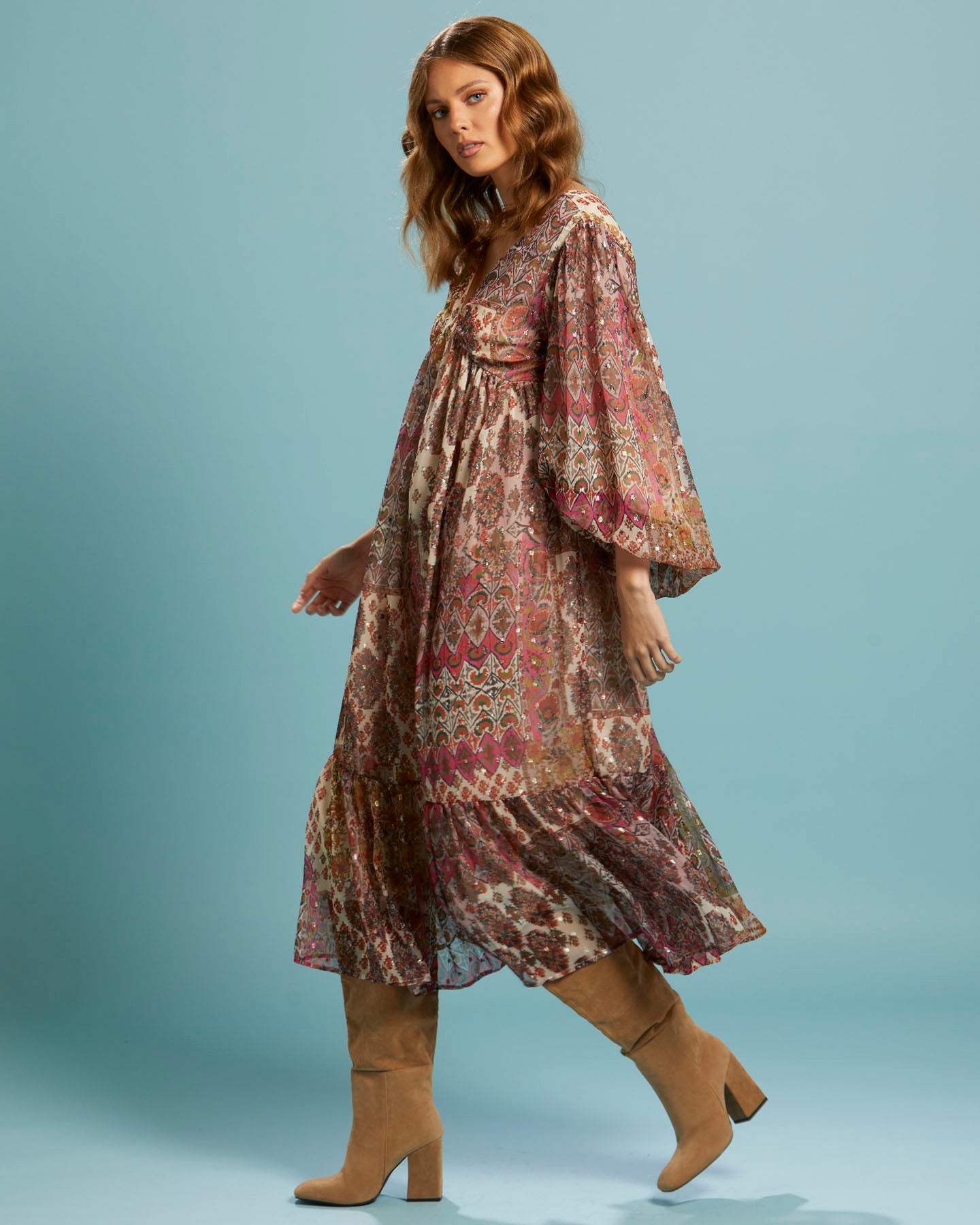 Batik clearance maxi dress