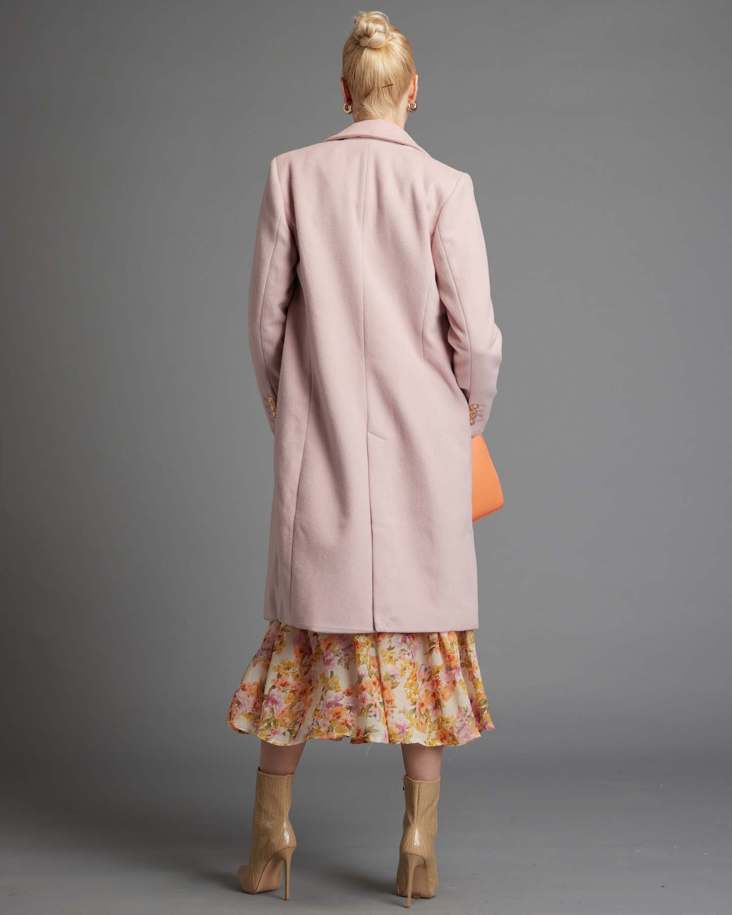 Pink 2024 military coat