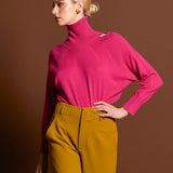 Tenderly Cut-out Knit - Magenta